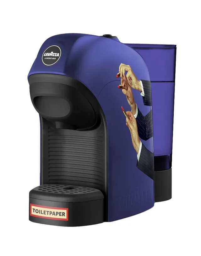 Lavazza Tiny Dreamed by TOILETPAPER macchina capsule Blue
