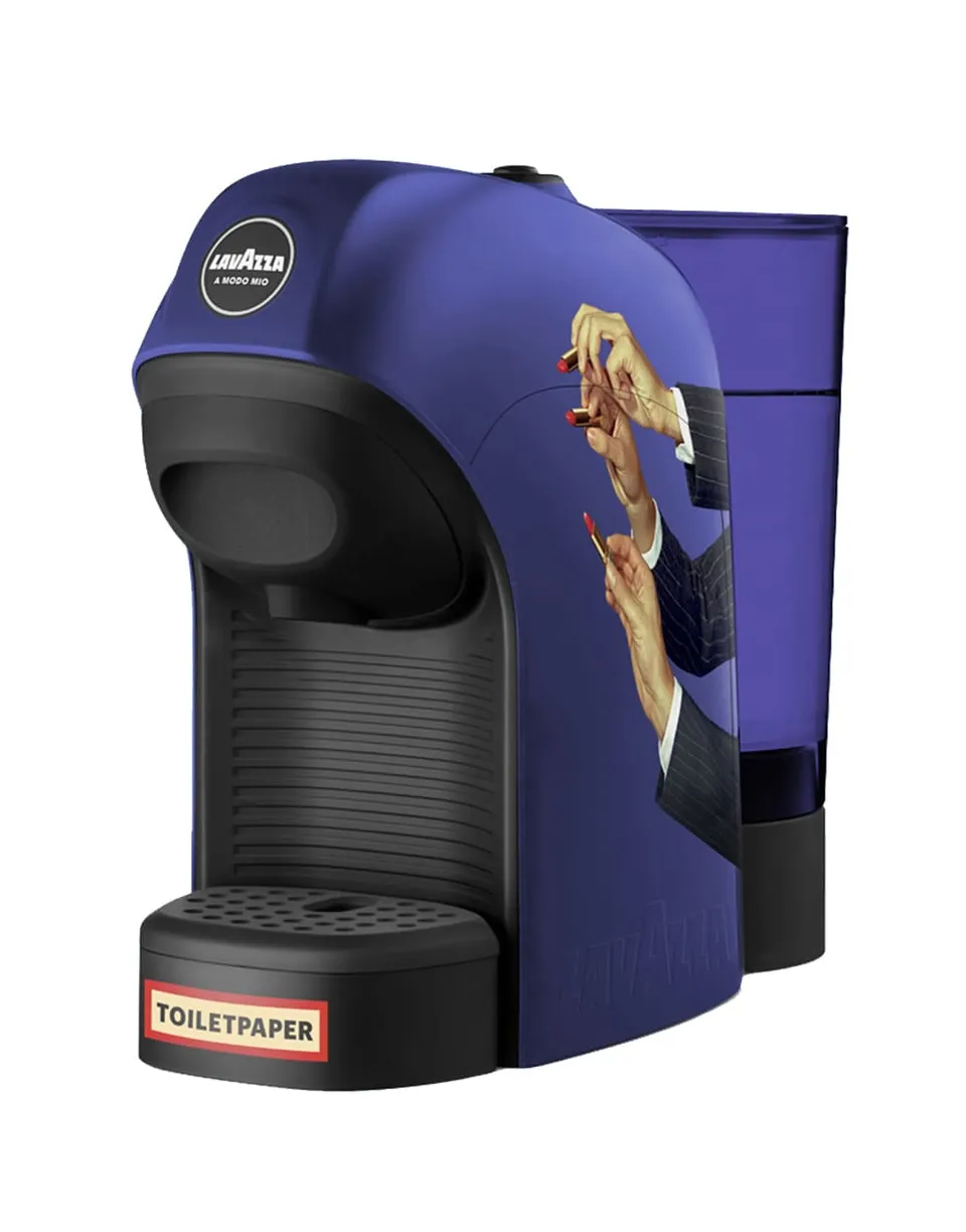 Lavazza Tiny Dreamed by TOILETPAPER macchina capsule Blue