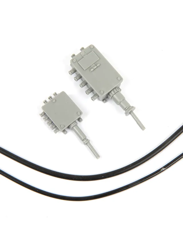 AFV Modeller 1:16 Panzer IV Turret Basket Electrical Junction Boxes dettaglio