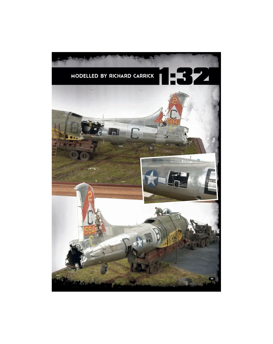 AFV Modeller AIR 55 articolo PDF An Inglorious End Part One aereo