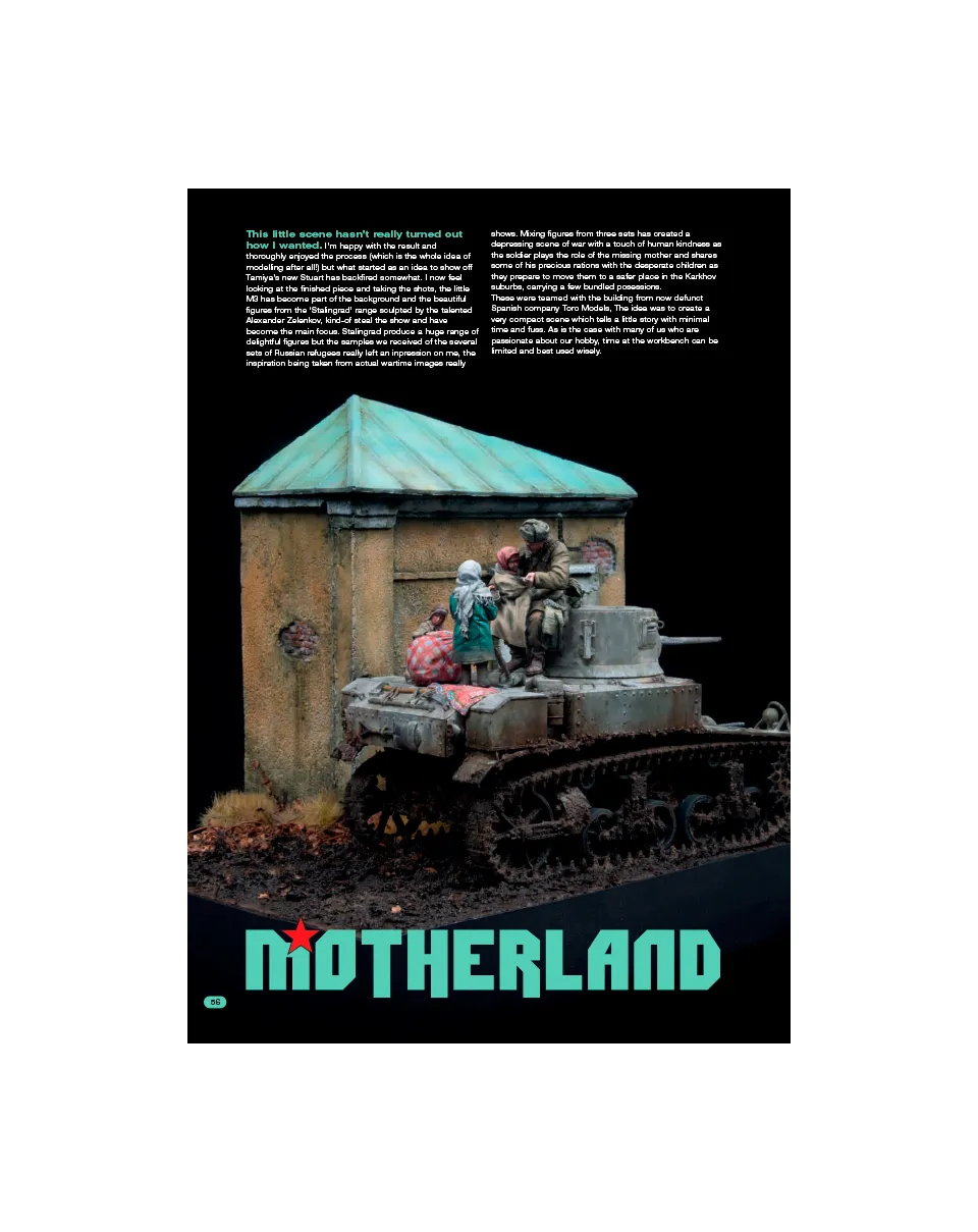 AFV Modeller AFV102 Motherland articolo PDF copia singola