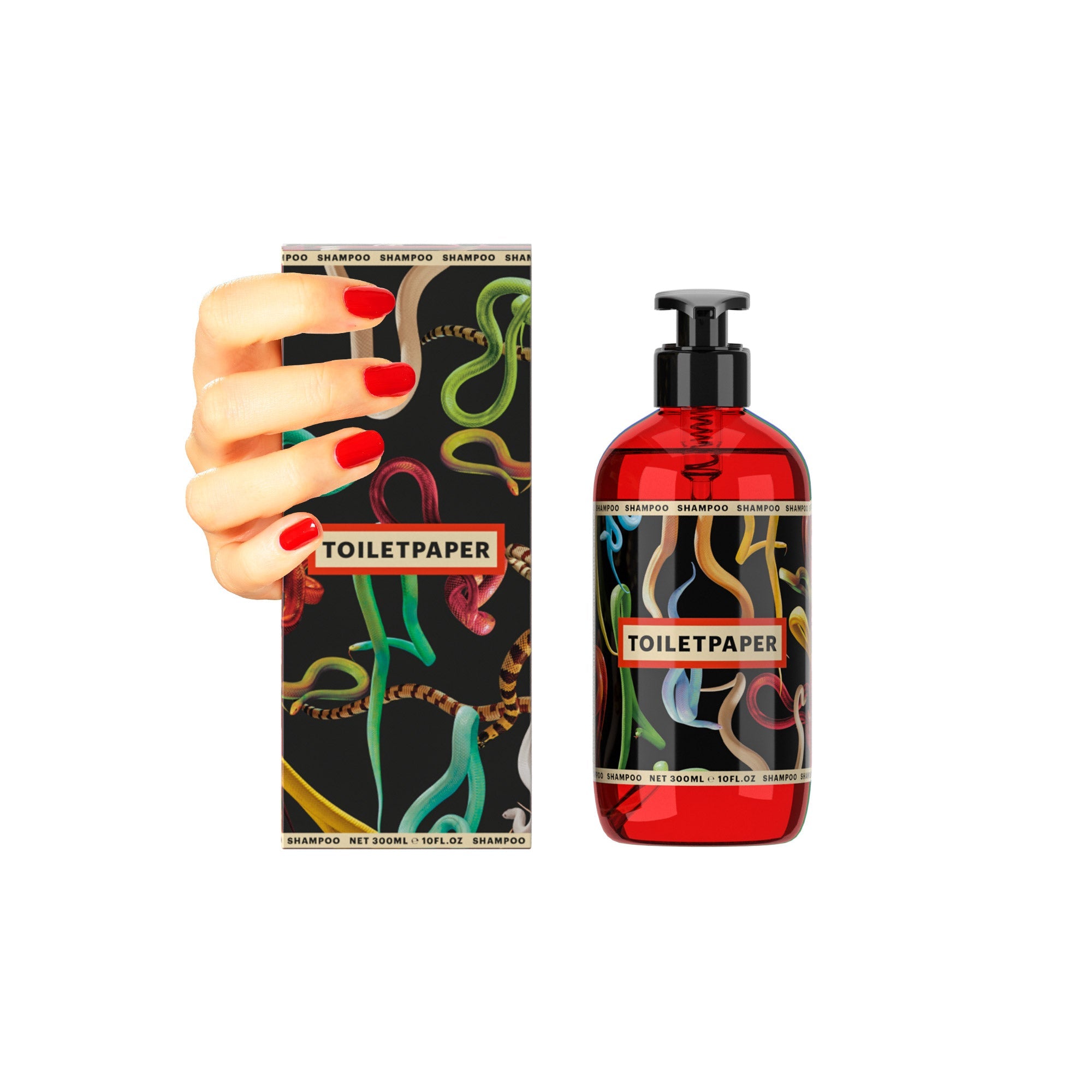Toiletpaper Shampoo Snake shampoo 300 ml lucidante