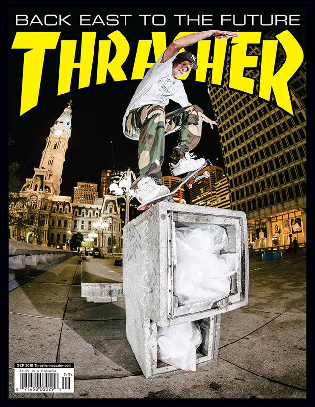 Thrasher Magazine settembre 2018 rivista arretrato