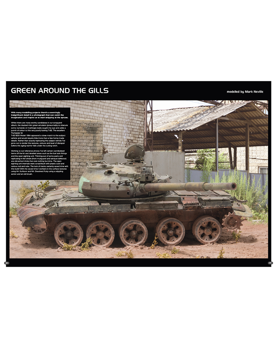 AFV Modeller Scrapyard Armour libro corazzati copia singola