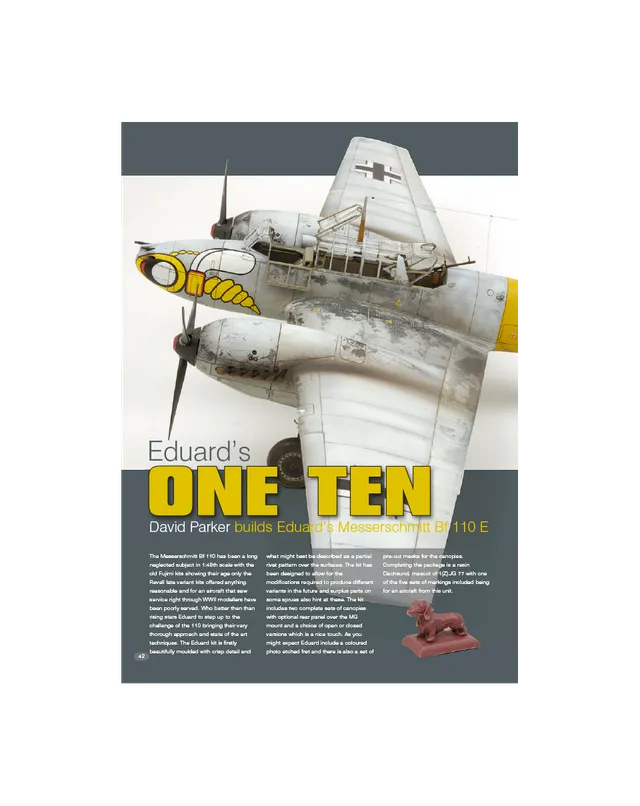 AFV Modeller AIR19 One Ten articolo PDF aerei