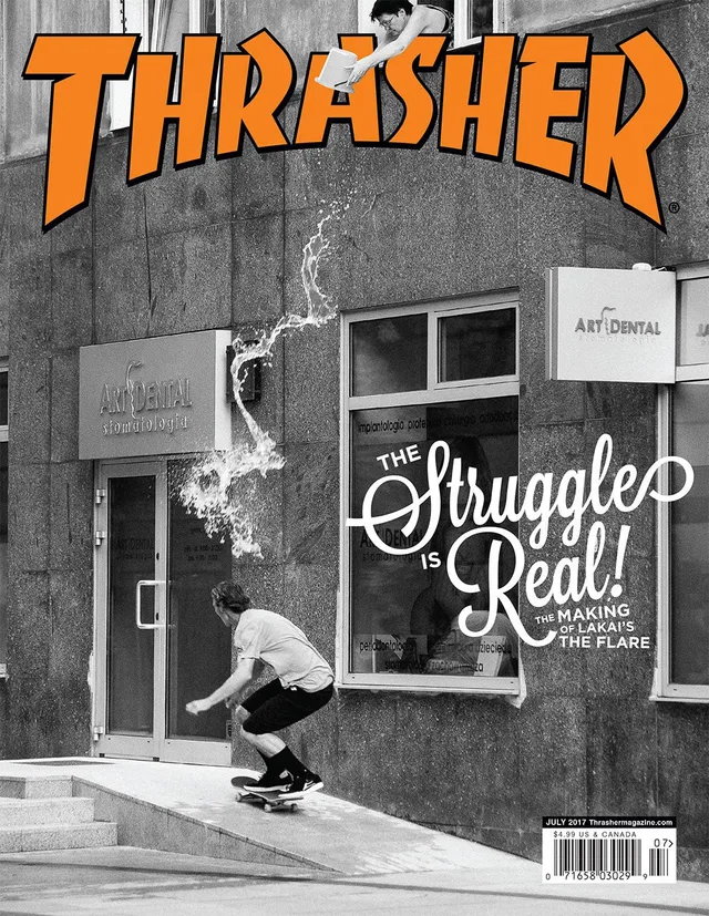 Thrasher Magazine luglio 2017 rivista copia singola arretrato