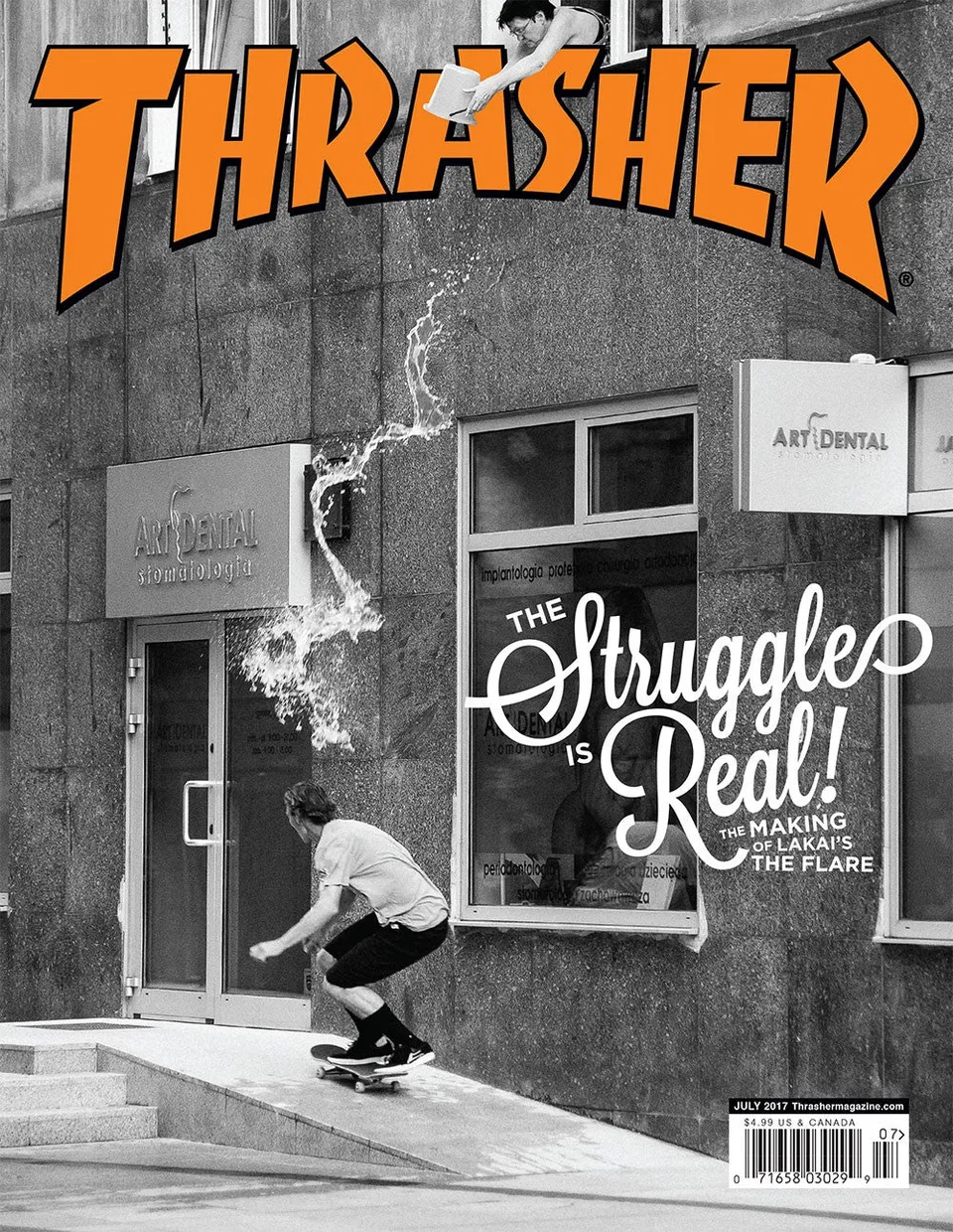 Thrasher Magazine luglio 2017 rivista copia singola arretrato