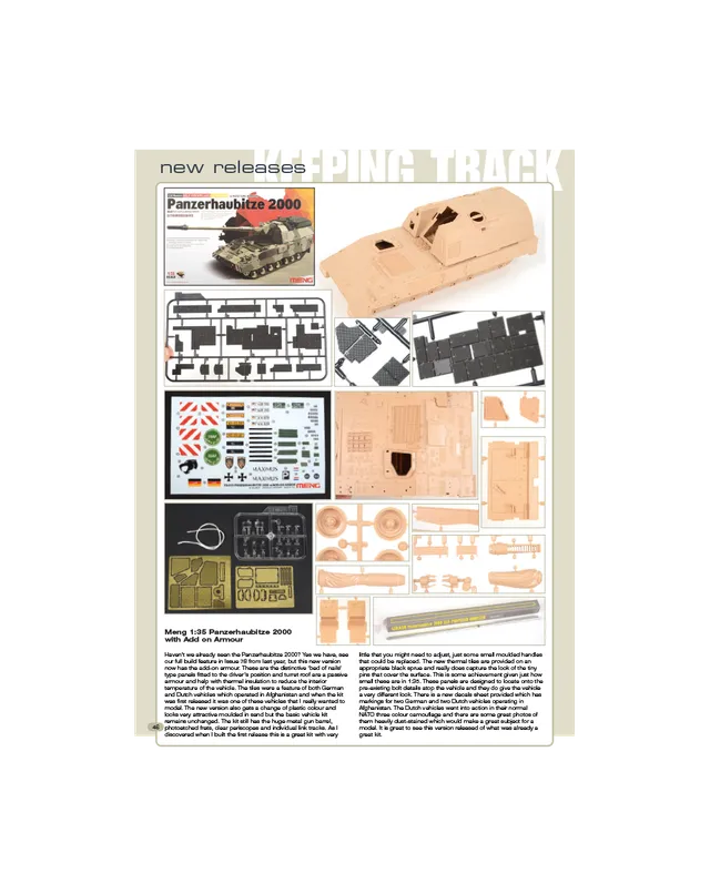 AFV Modeller 84 Keeping Track articolo PDF cingoli