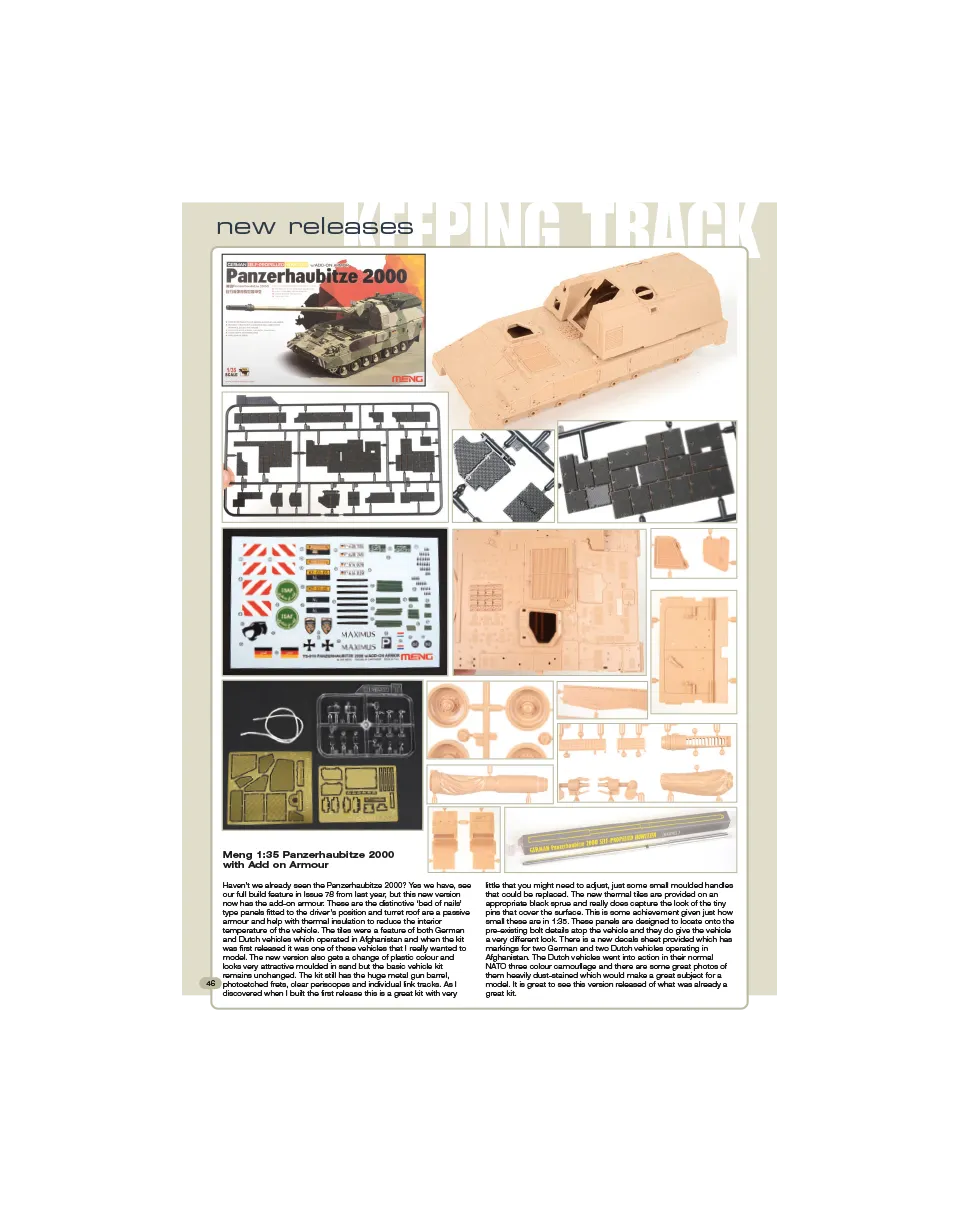 AFV Modeller 84 Keeping Track articolo PDF cingoli