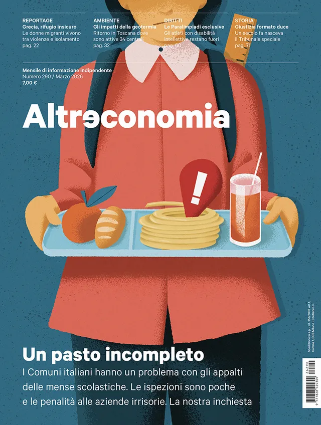 Altreconomia 290 rivista copia singola pasto incompleto