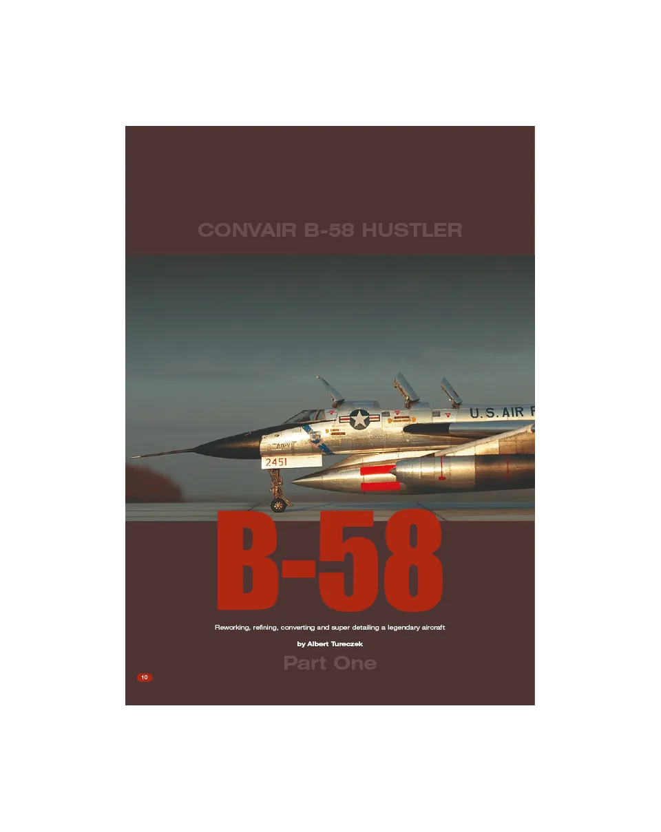 AFV Modeller AIR5 B-58 Hustler articolo PDF aerei