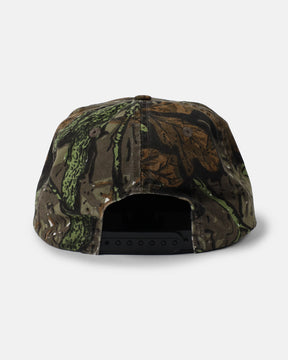 Thrasher Flame cappellino snapback mimetico distressed