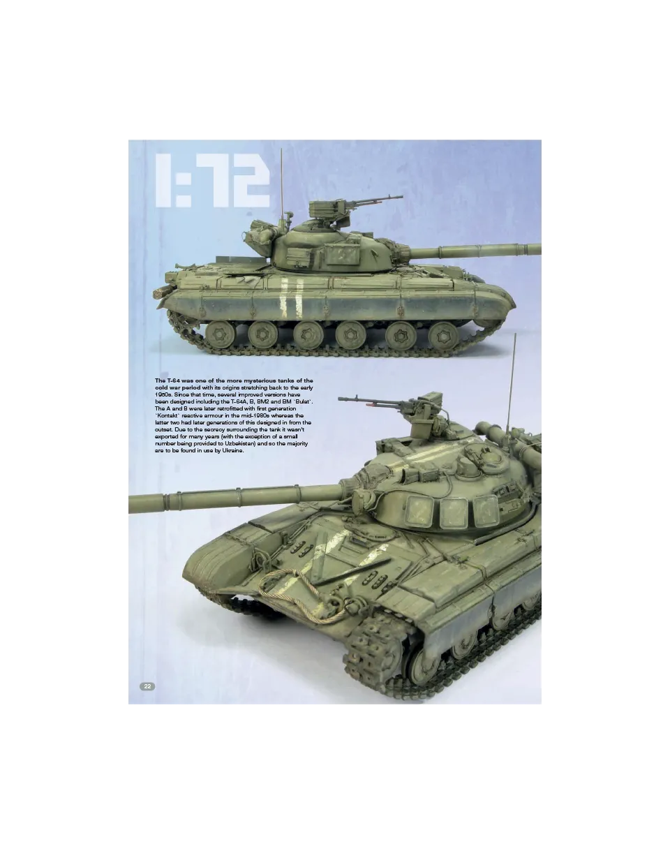AFV Modeller AFV101 T-64A articolo PDF carri sovietici
