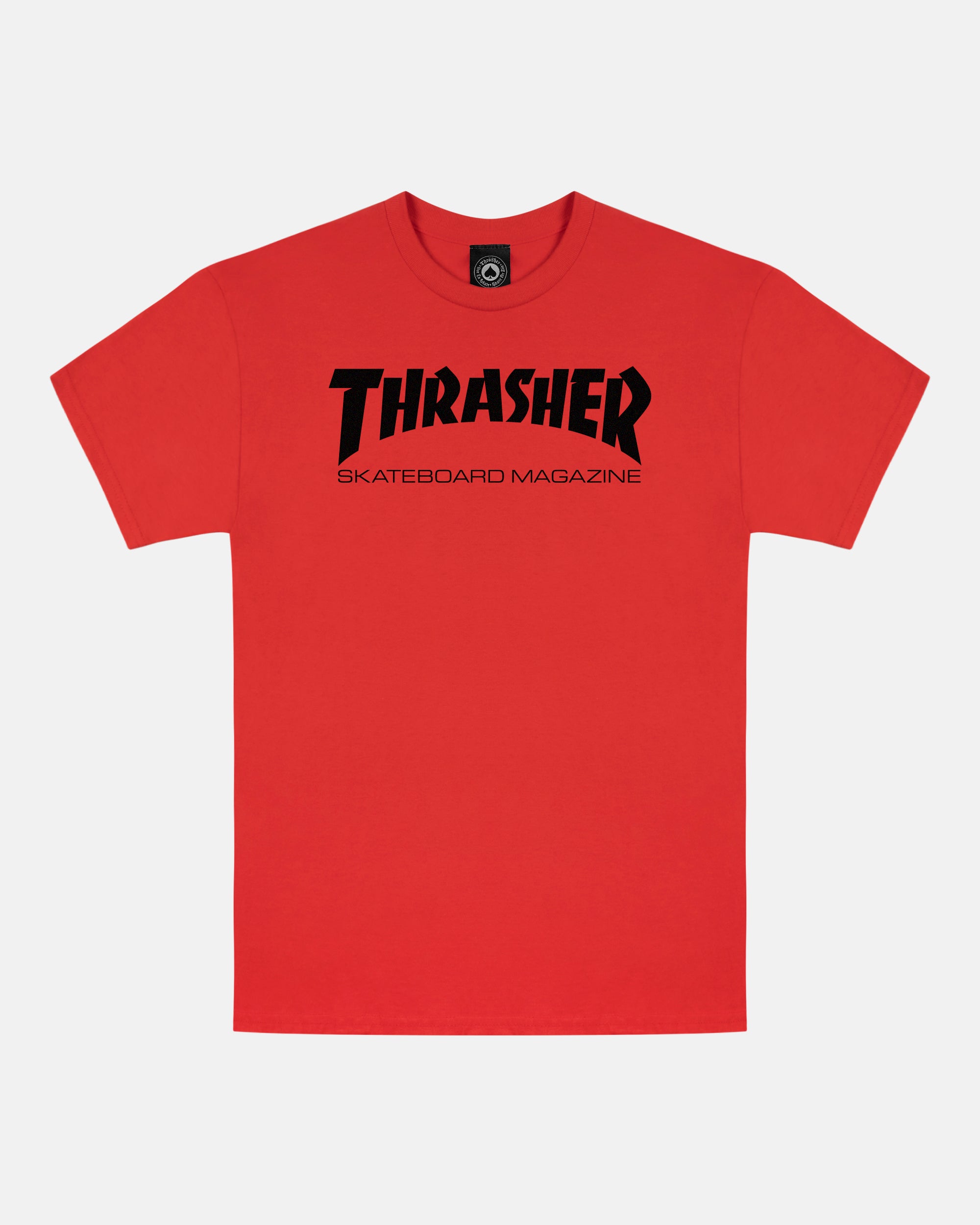 Thrasher Skate Mag t-shirt bimbo rossa cotone USA