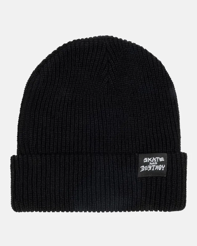 Thrasher Skategoat SAD Beanie berretto nero in acrilico