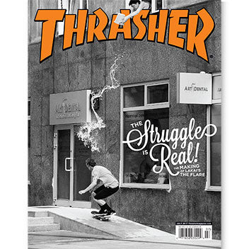 Thrasher Magazine luglio 2017 rivista copia singola arretrato