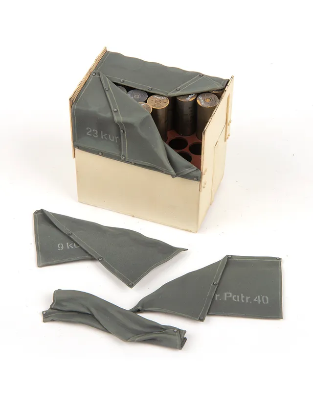 AFV Modeller cover portelli munizioni Panzer IV 1:16