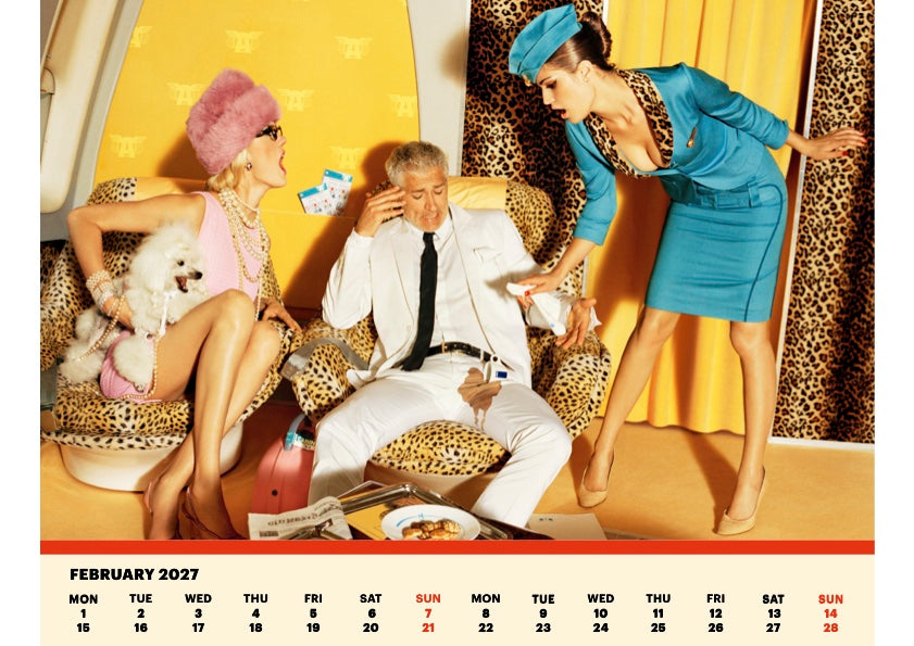 TOILETPAPER Calendar 2027 calendario da muro 38,7x30 cm