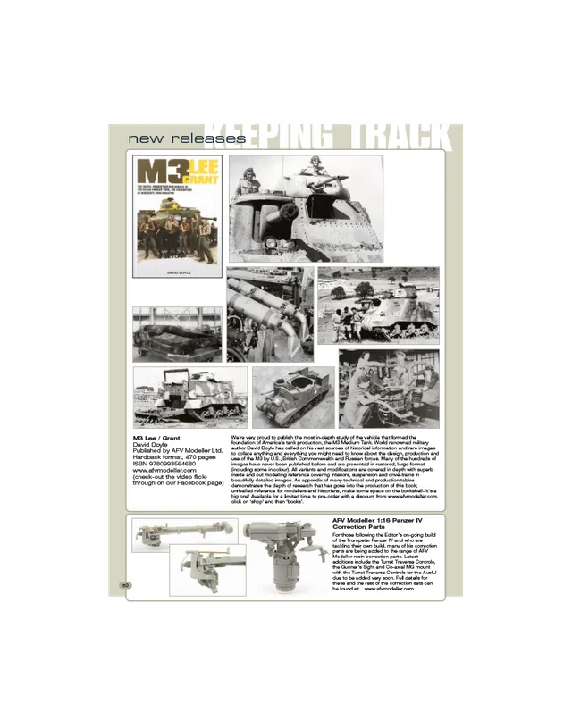 AFV Modeller AFV113 Keeping Track articolo PDF copia singola