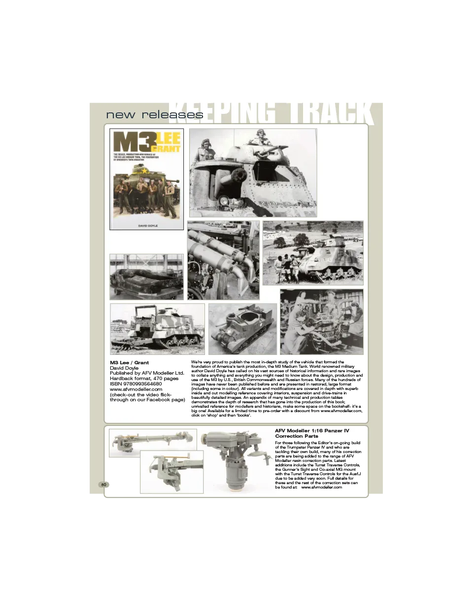 AFV Modeller AFV113 Keeping Track articolo PDF copia singola