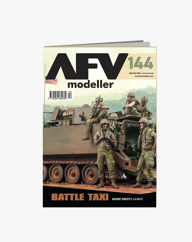 AFV Modeller Issue 144 rivista numero 144 mezzi militari
