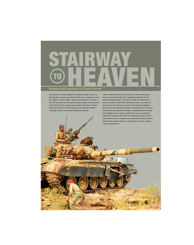 AFV Modeller Issue 50 rivista PDF Stairway to Heaven copia singola