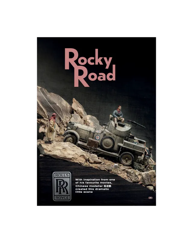 AFV Modeller AFV 117 Rocky Road articolo PDF copia singola