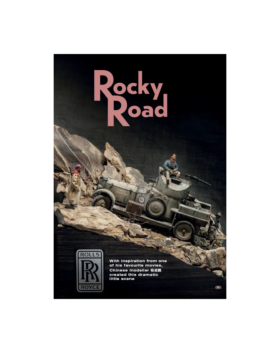 AFV Modeller AFV 117 Rocky Road articolo PDF copia singola