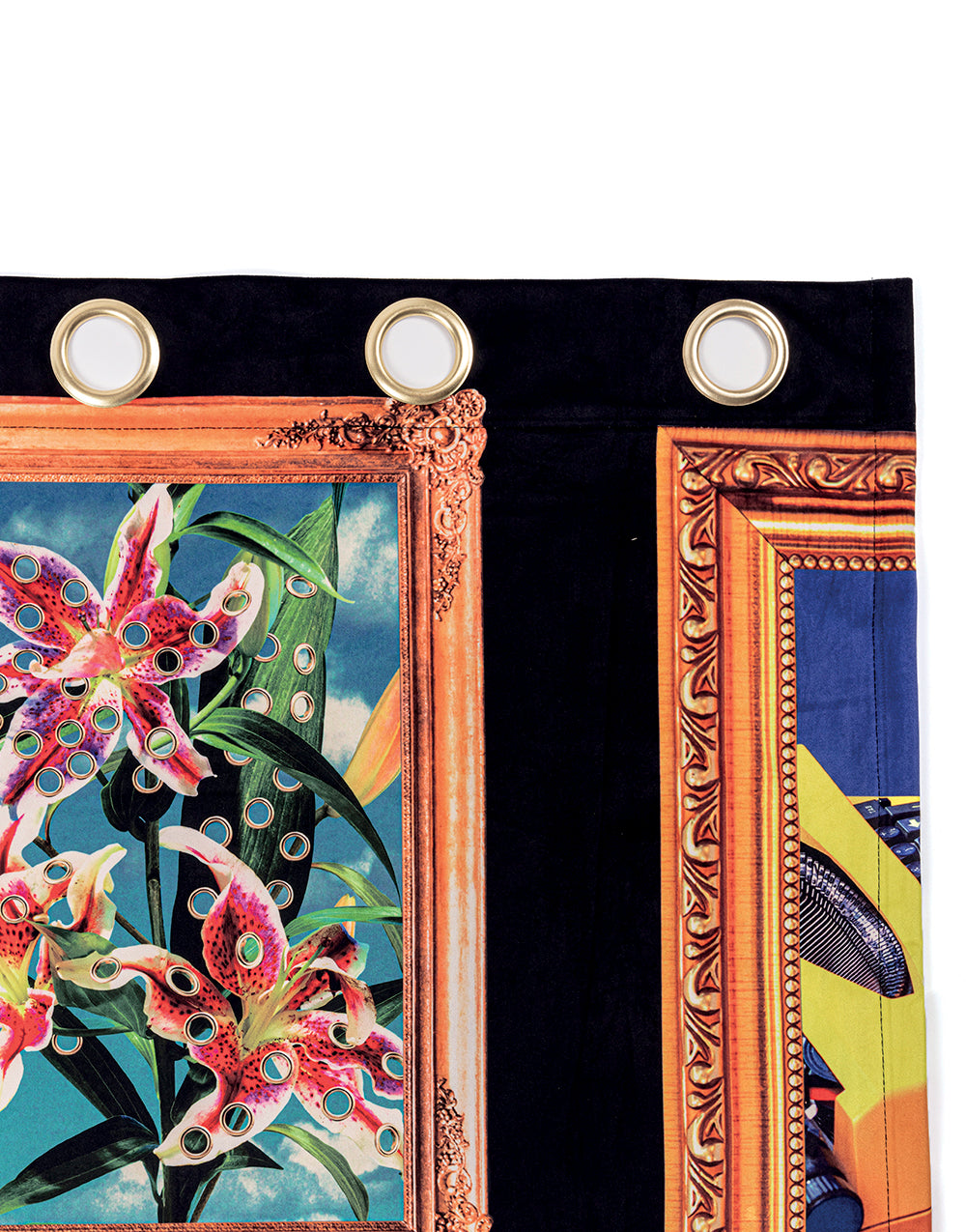 TOILETPAPER Tenda Snakes black poliestere 140x280