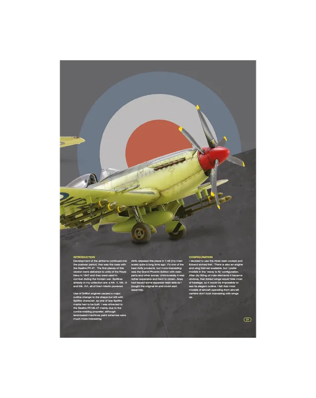 AFV Modeller AIR40 Airfix 1:48 Postwar Seafire articolo PDF