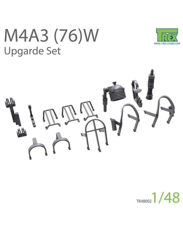 AFV Modeller 48002 set upgrade M4A3 76 1:48