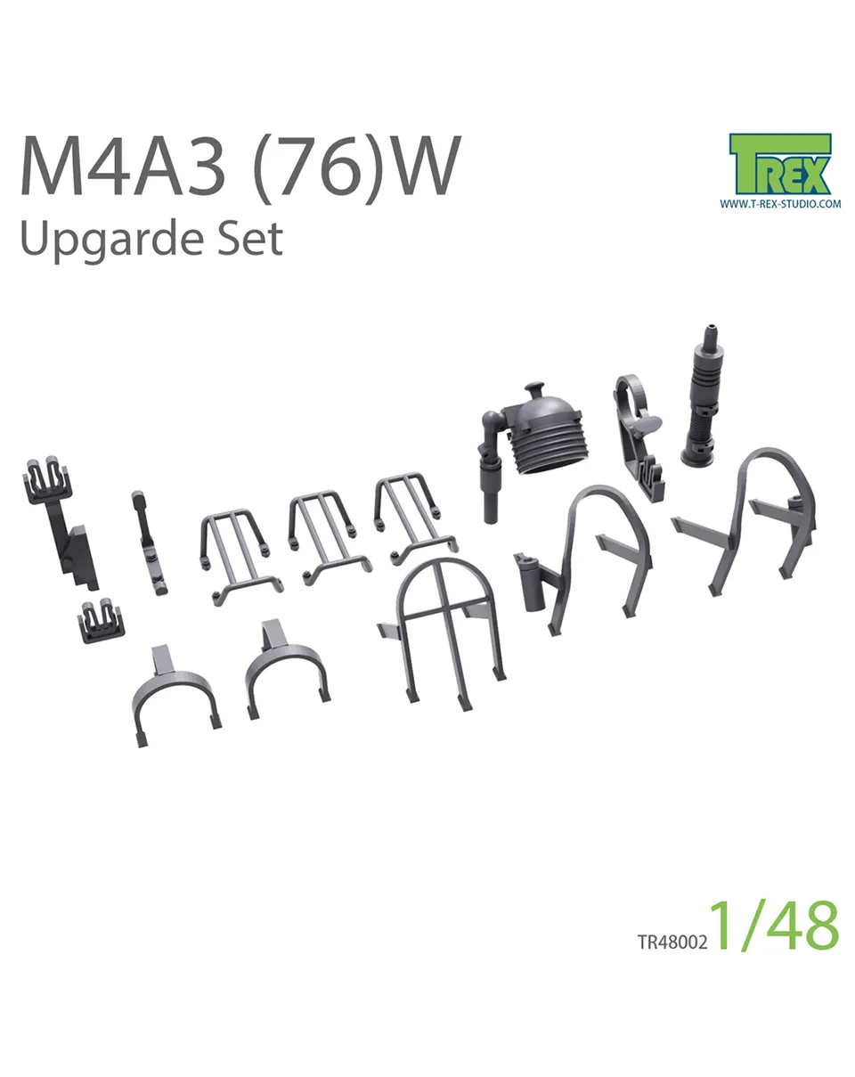 AFV Modeller 48002 set upgrade M4A3 76 1:48