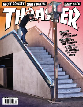 Thrasher Magazine Settembre 2012 Rivista Copia Singola