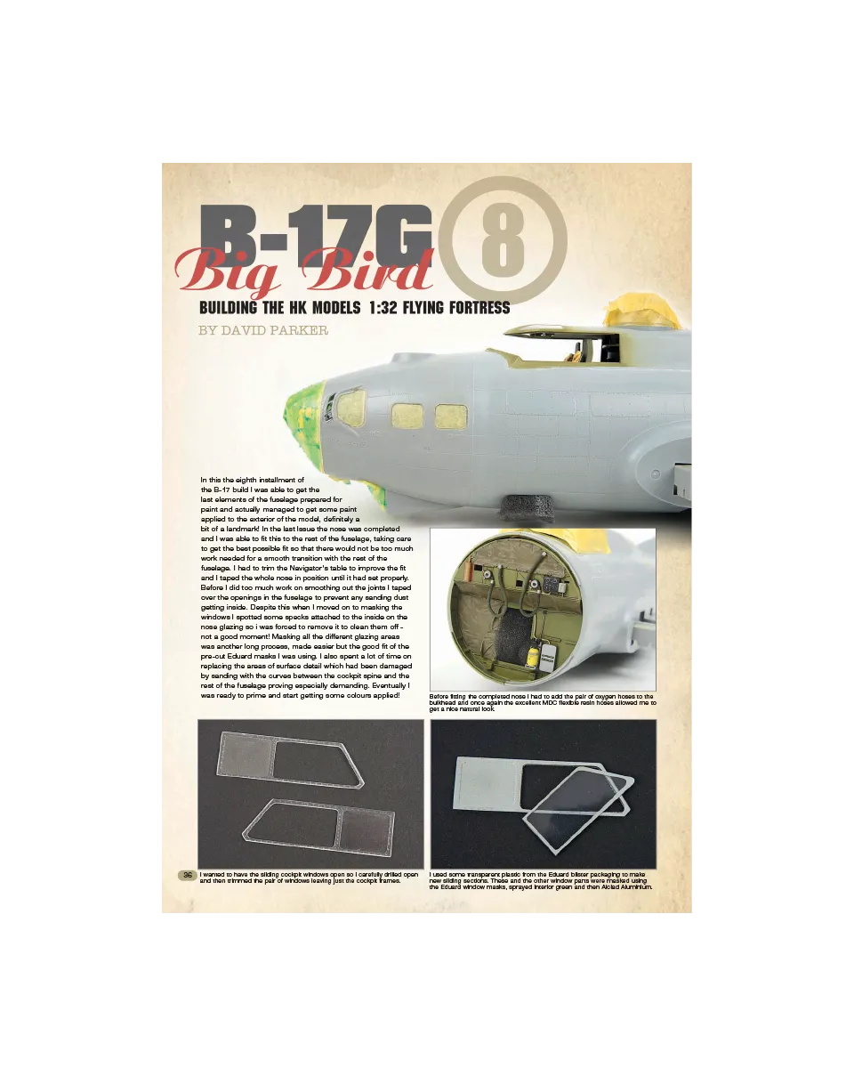 AIR Modeller AIR57 Big Bird B-17 Part 8 articolo PDF