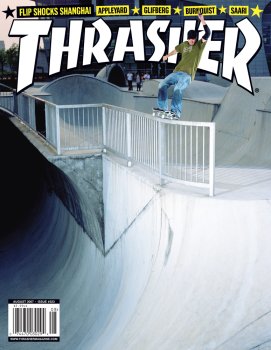 Thrasher Agosto 2007 Rivista Numero Arretrato Skate