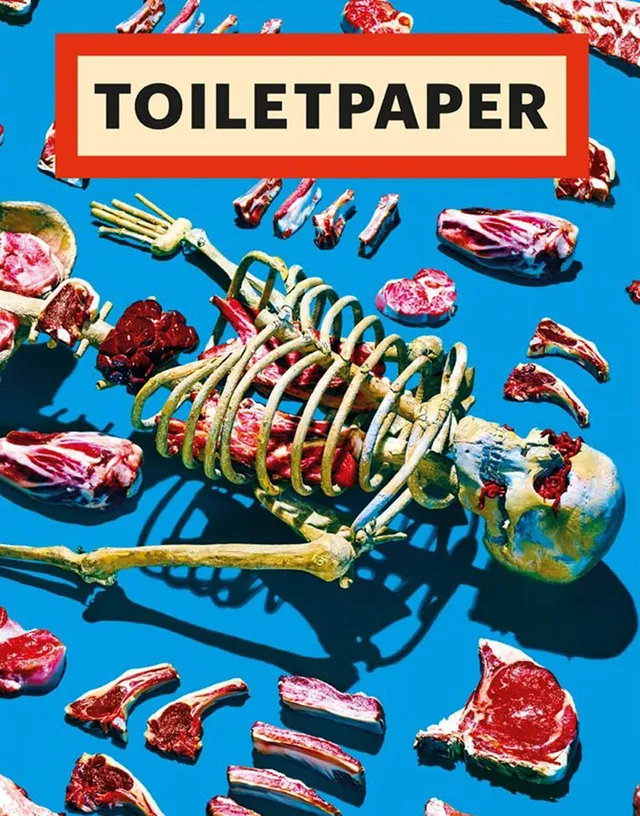 TOILETPAPER Magazine N.13 rivista copia singola senza testi