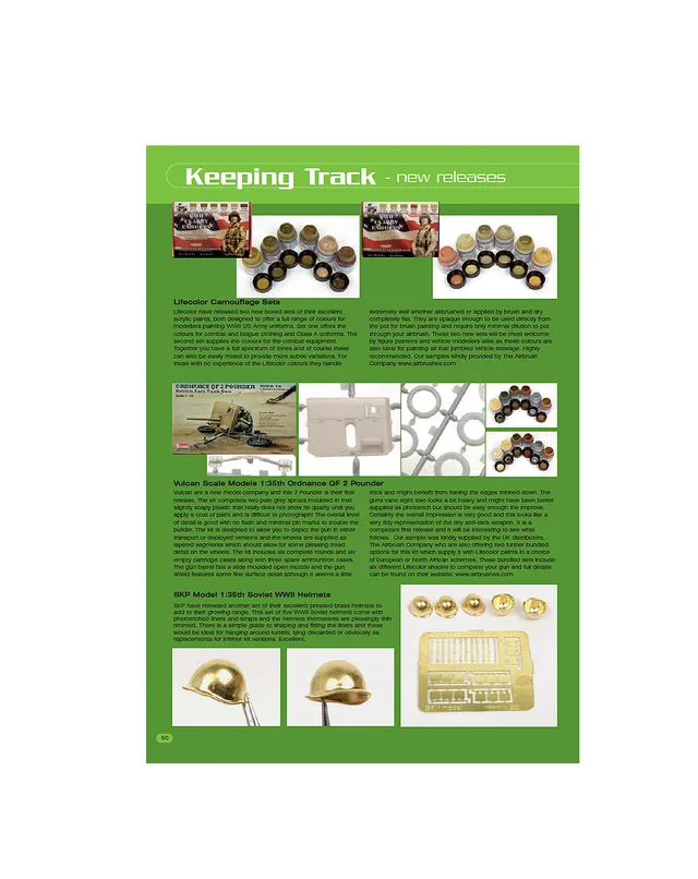AFV Modeller 48 articolo PDF Keeping Track