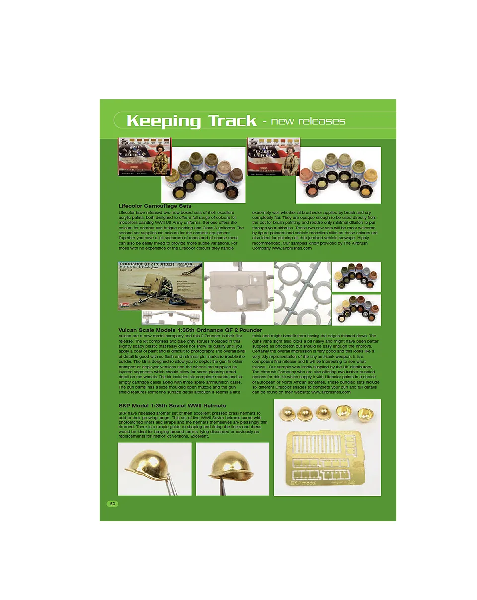 AFV Modeller Issue 49 Keeping Track articolo PDF cingoli