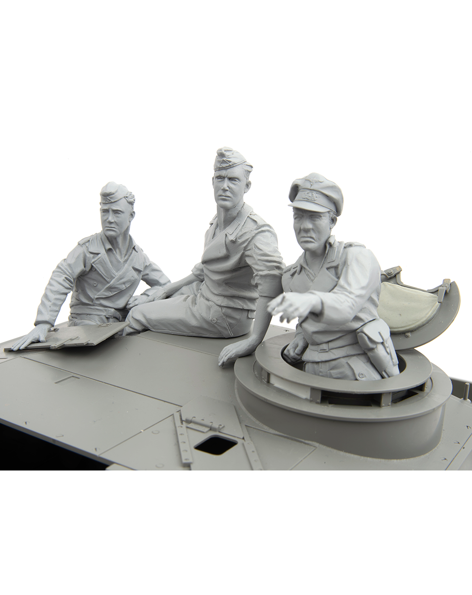AFV Modeller StuG III Heer Crew Figure 1:16 Equipaggio