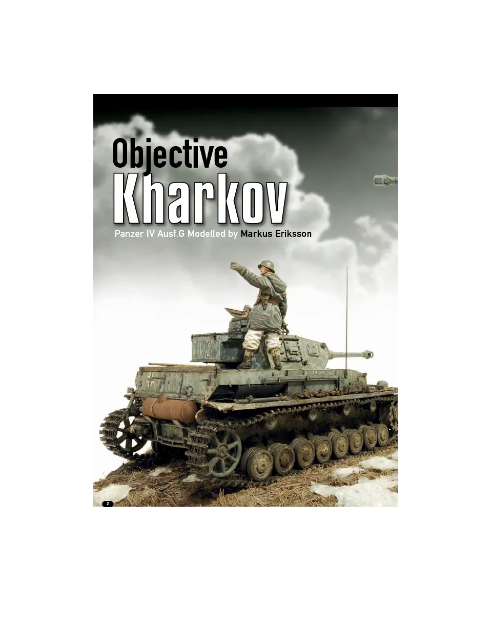 AFV Modeller AFV73 articolo PDF Objective Kharkov copia singola
