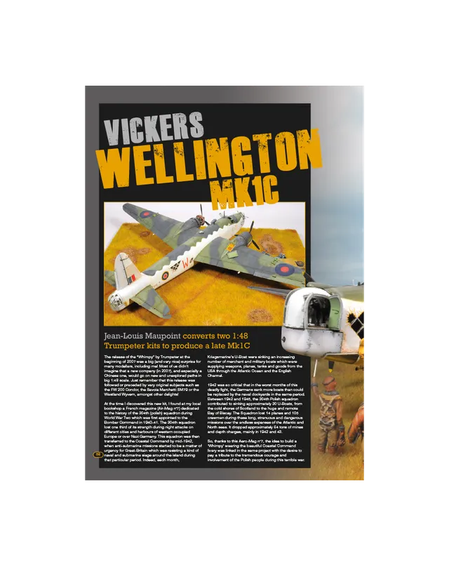 AFV Modeller AIR46 Vickers Wellington Mk1C articolo PDF
