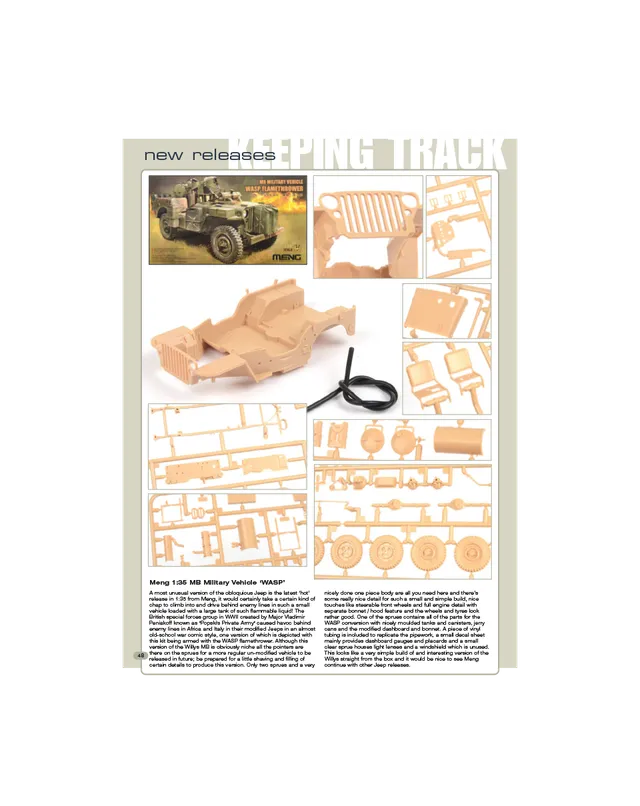 AFV Modeller AFV110 Keeping Track articolo PDF copia singola