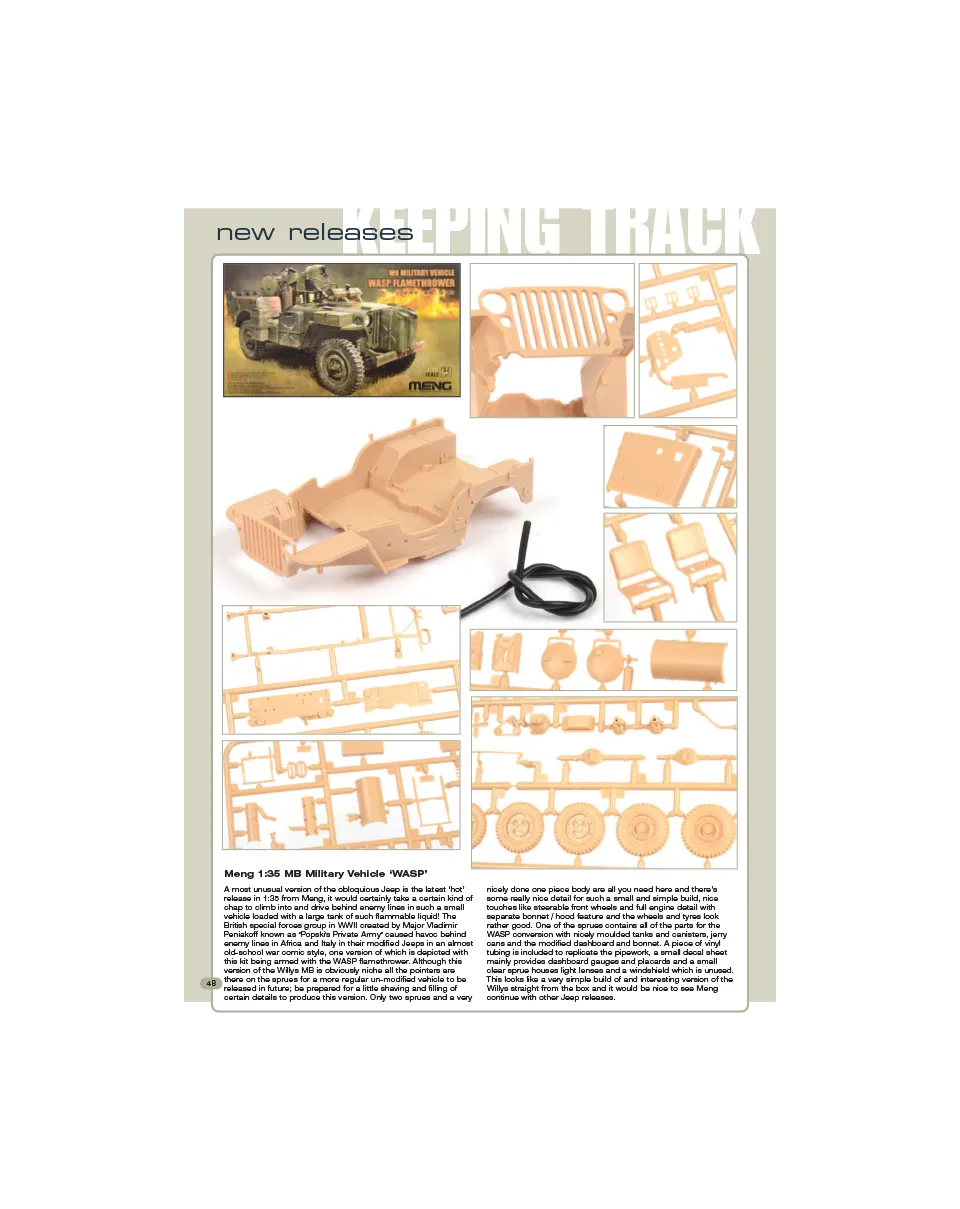 AFV Modeller AFV110 Keeping Track articolo PDF copia singola