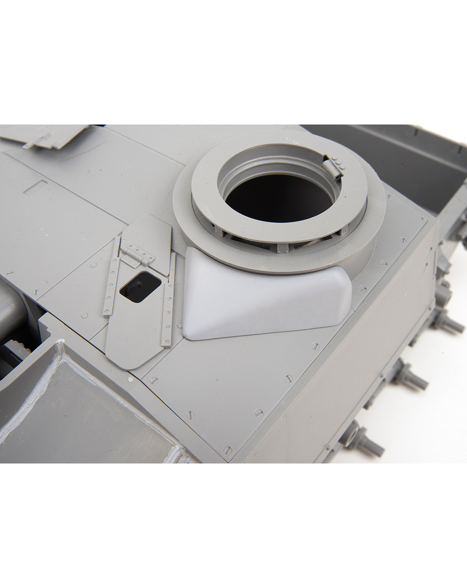 AFV Modeller 16027 StuG.III Cupola Armour Section dettaglio 1:16