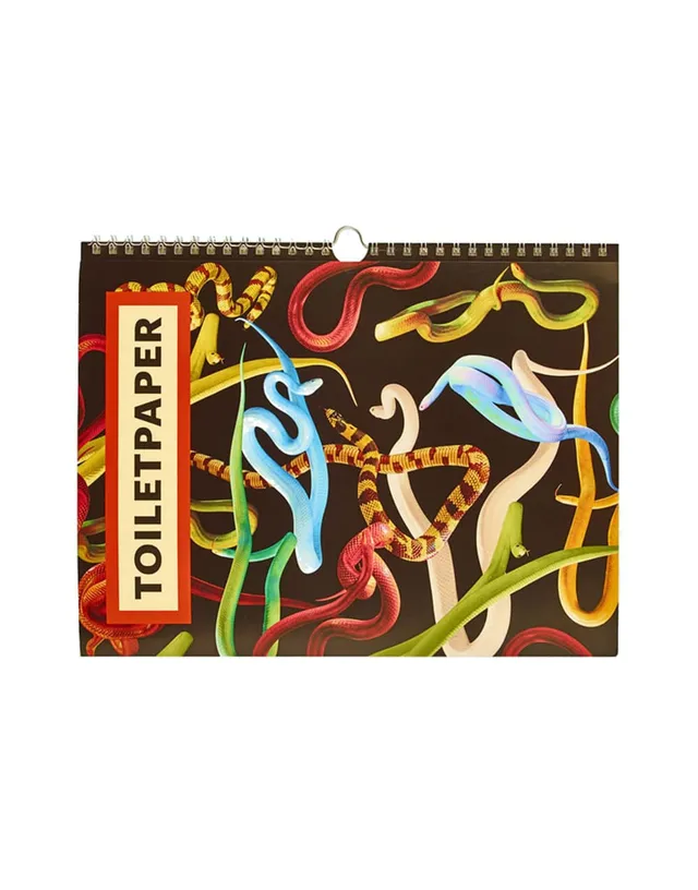 TOILETPAPER Calendar 2017 calendario parete 28x22