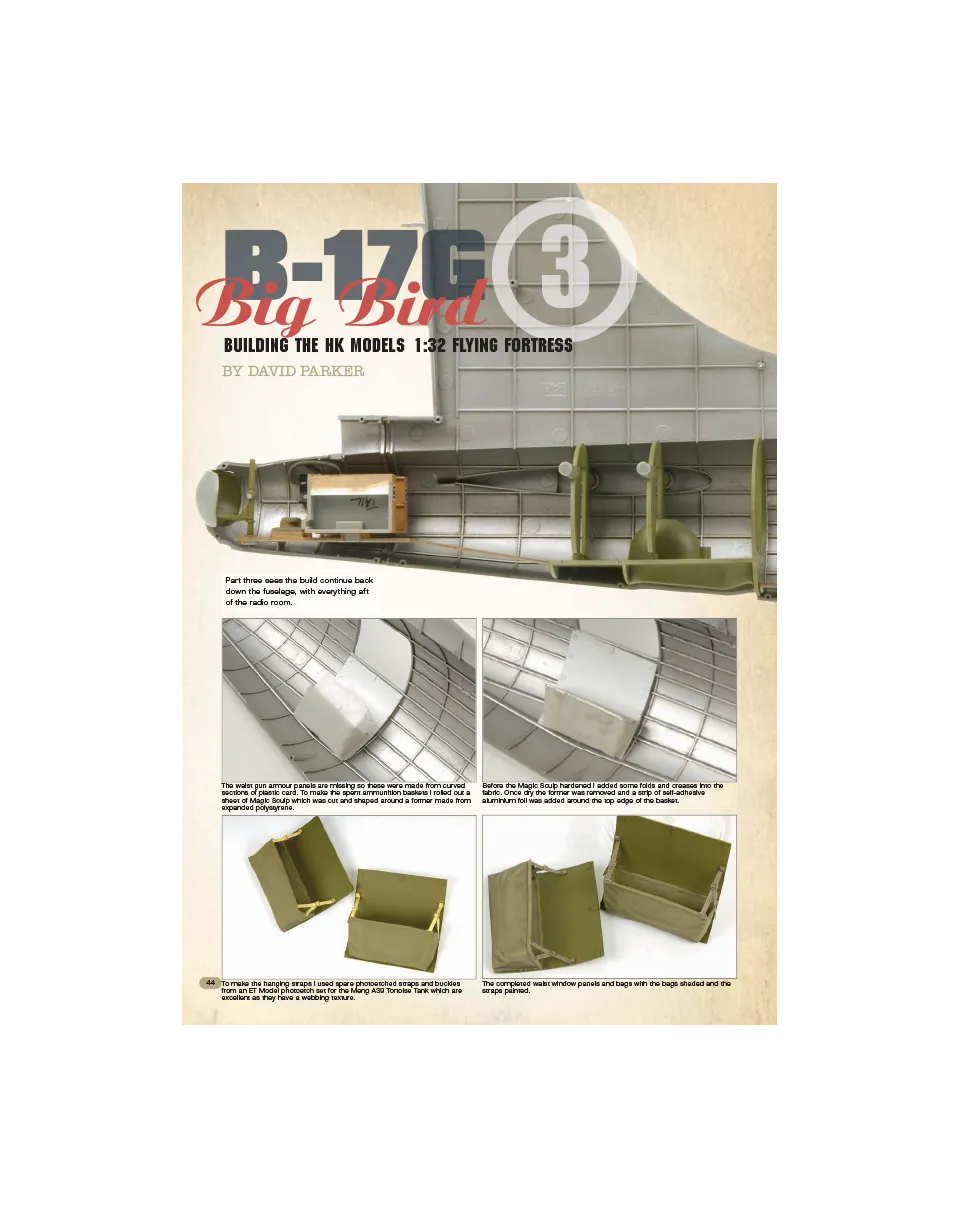 AFV Modeller AIR52 Big Bird B-17 3 articolo PDF bombardieri