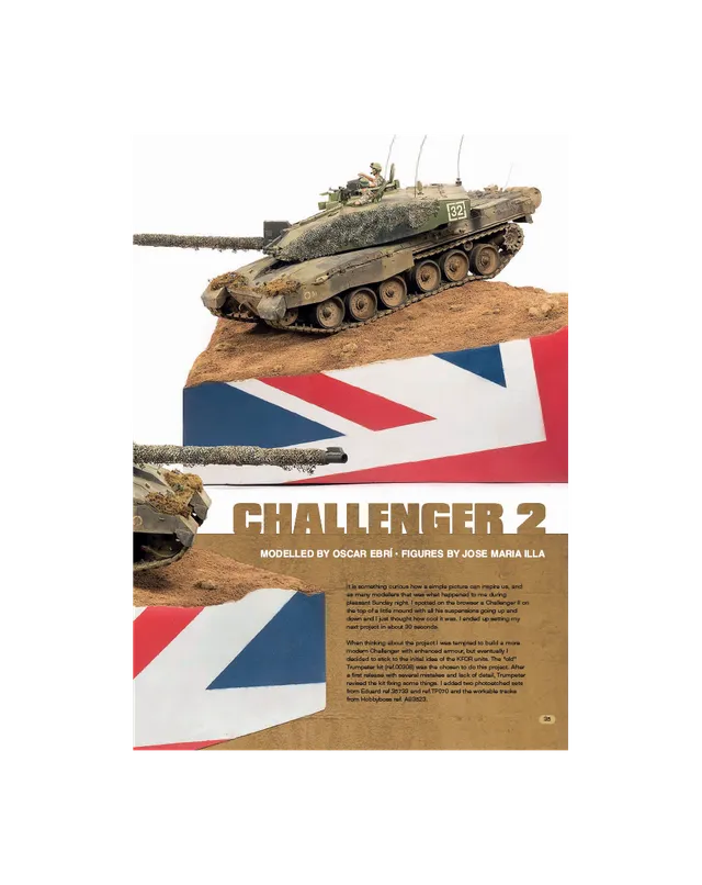 AFV Modeller AFV 93 articolo PDF Challenger 2