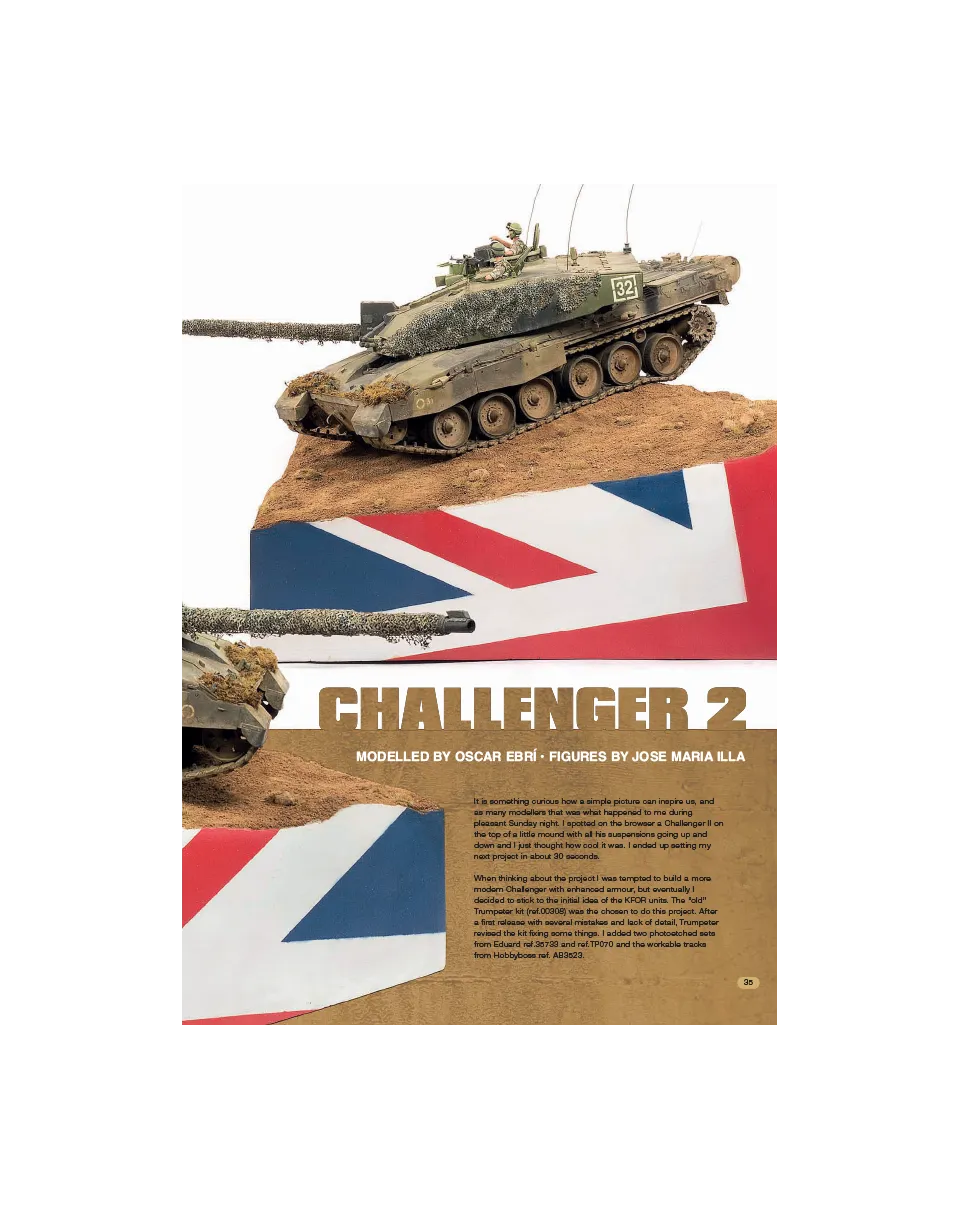 AFV Modeller AFV 93 articolo PDF Challenger 2
