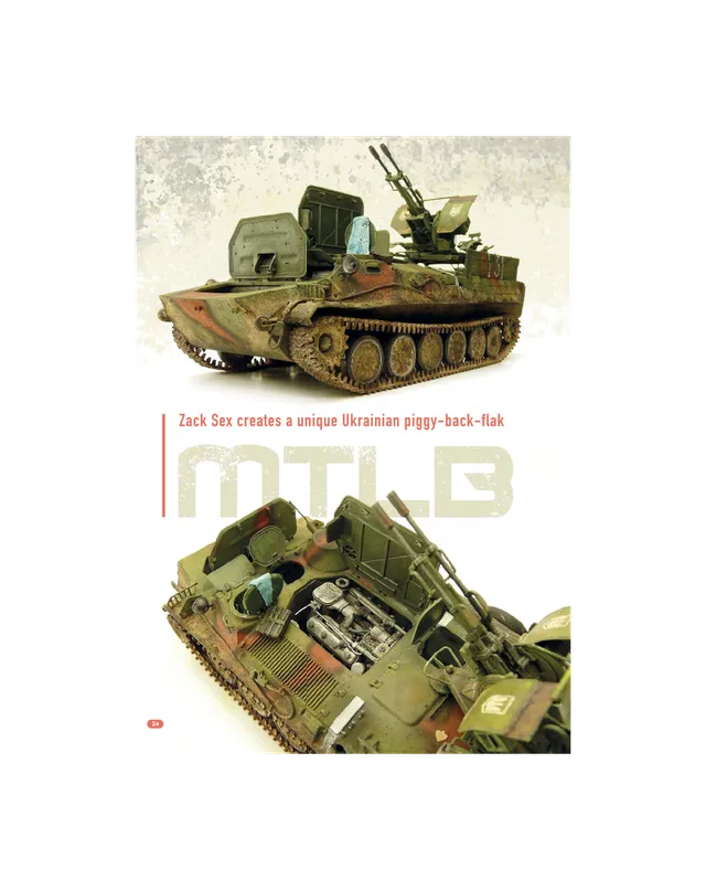 AFV Modeller AFV115 Piggy-back MTLB rivista pdf