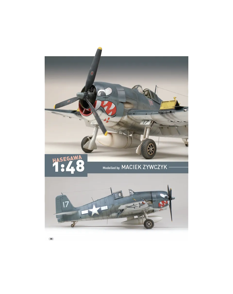 AFV Modeller AIR43 F6F-3 Hellcat 1:48 articolo PDF aereo